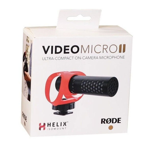 VideoMicro II On-Camera Microphone - Black and Red - Picture 8 of 8